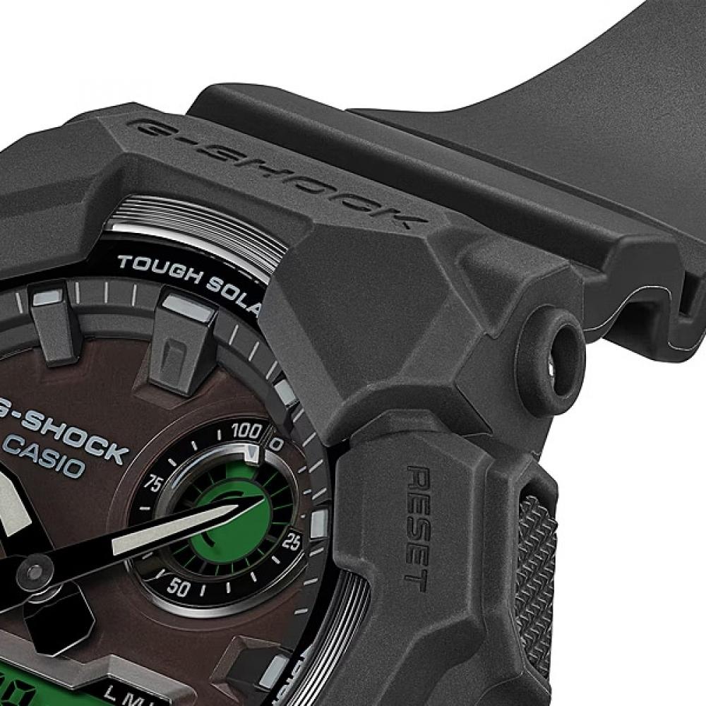 Casio G Shock G Shock Black And Electro Green Ga b010beG 1ajf