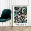 Plakat Jackson Pollock abstrakcja green