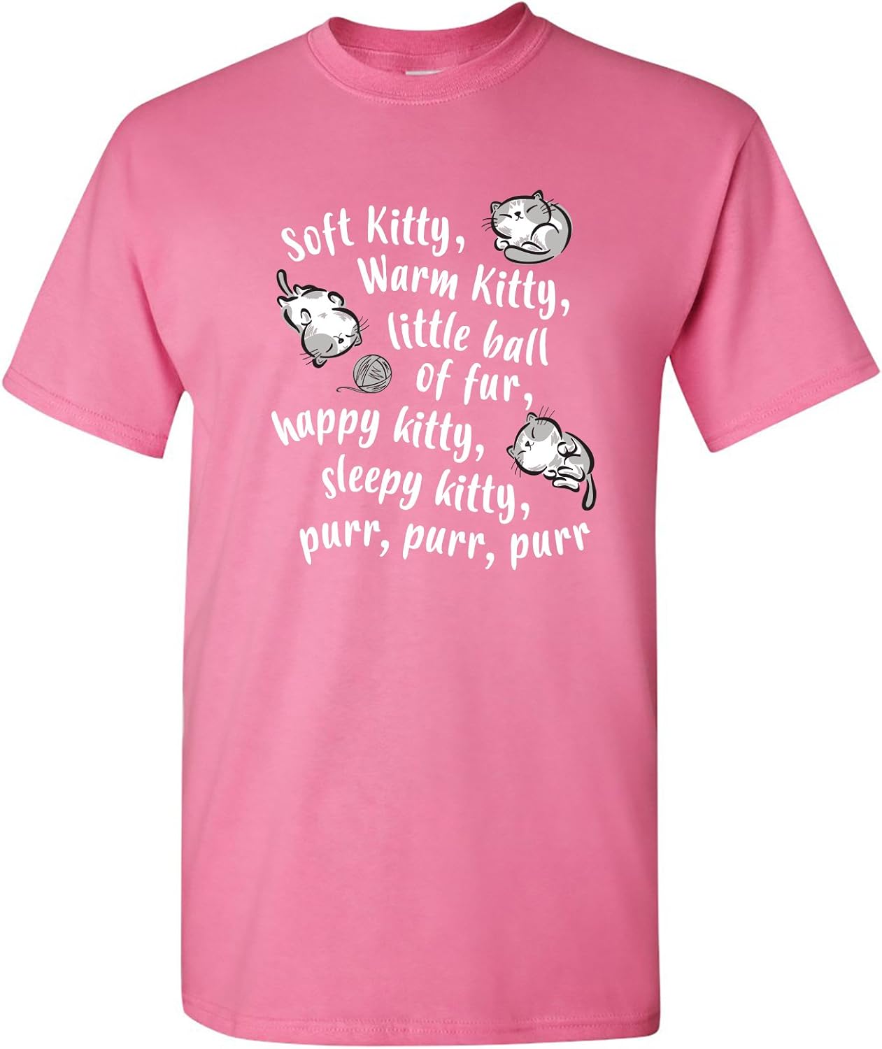 

Soft Kitty - Funny Cute Cat Song Sheldon Nerd TV Show T Shirt S разноцветный