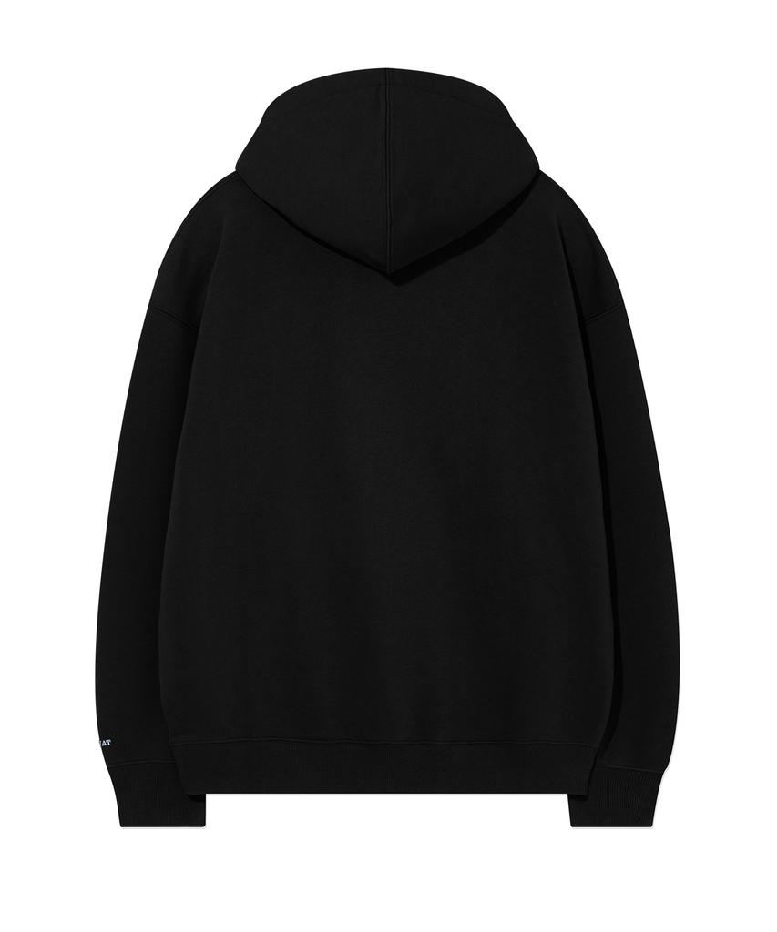 C Logo Hoodie Black