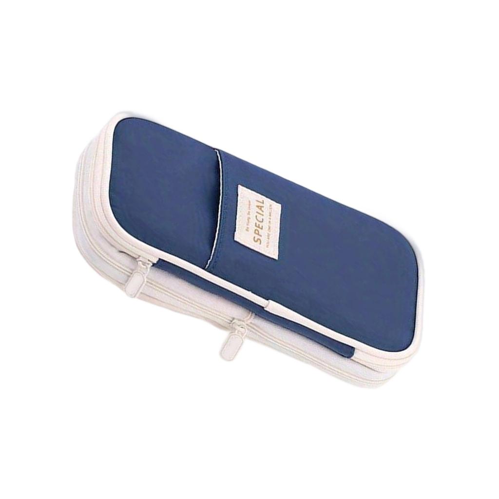 Koreanska Stilar Pennskrin Stor Kapacitet Pennlåda Enkel Pennpåse Skolkontorsmaterial För Studenter Förvaring