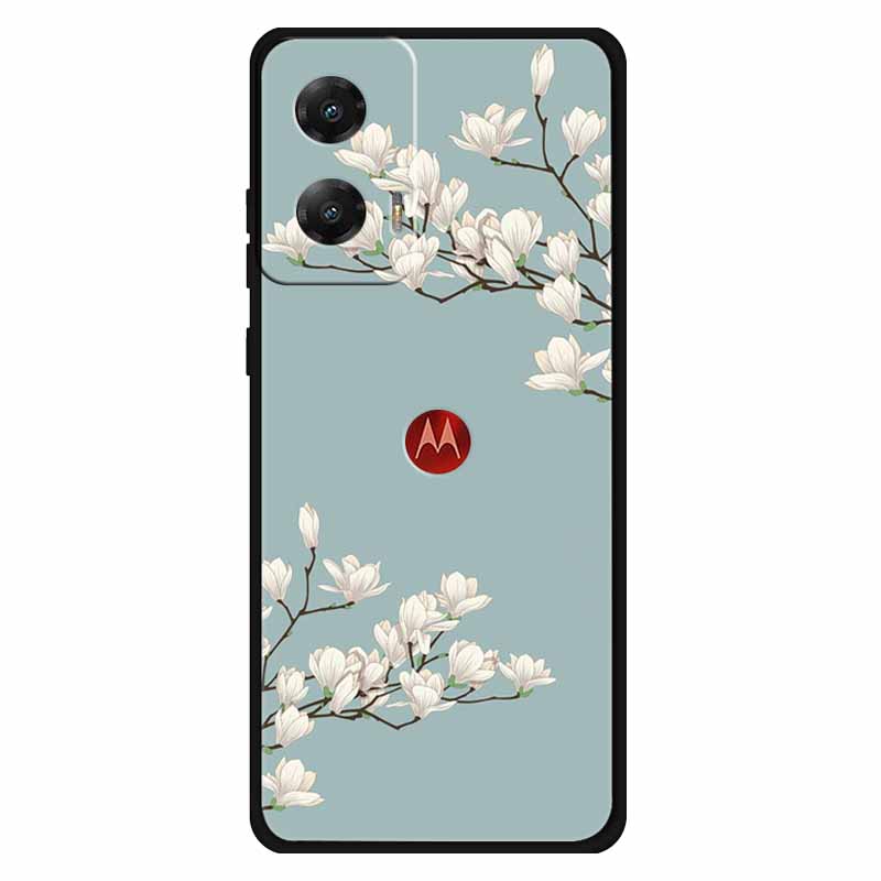 Soft Silicone Phone Cases For Moto G Stylus 5G 2024 Case Flower Cool Printed Shell For Motorola MOTO G Stylus 5G 2023 Covers Cat