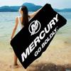Coperta in Microfibra Mercury Racing Asciugatura Rapida Asciugamani da Spiaggia Stampa Oversize Super Assorbente Coperta Asciugamano per Piscina
