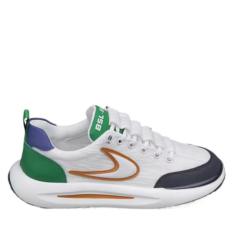 Fashion Men Casual Sport Shoes Breathable Lightweight Sneakers Outdoor Mesh Black Running Shoes Athletic Jogging