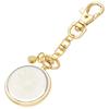 Fieldwork Women's Analog Pocket Watch with Keychain, Star Chart, Autumn Square, Topaz, Sain, ST296-3