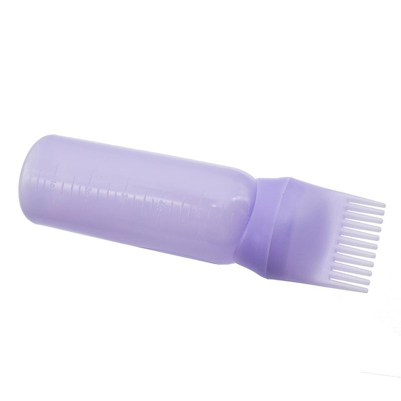 120Ml Hair Dye Bottle With Applicator Brush Salon Hair Coloring Dyeing Bottles