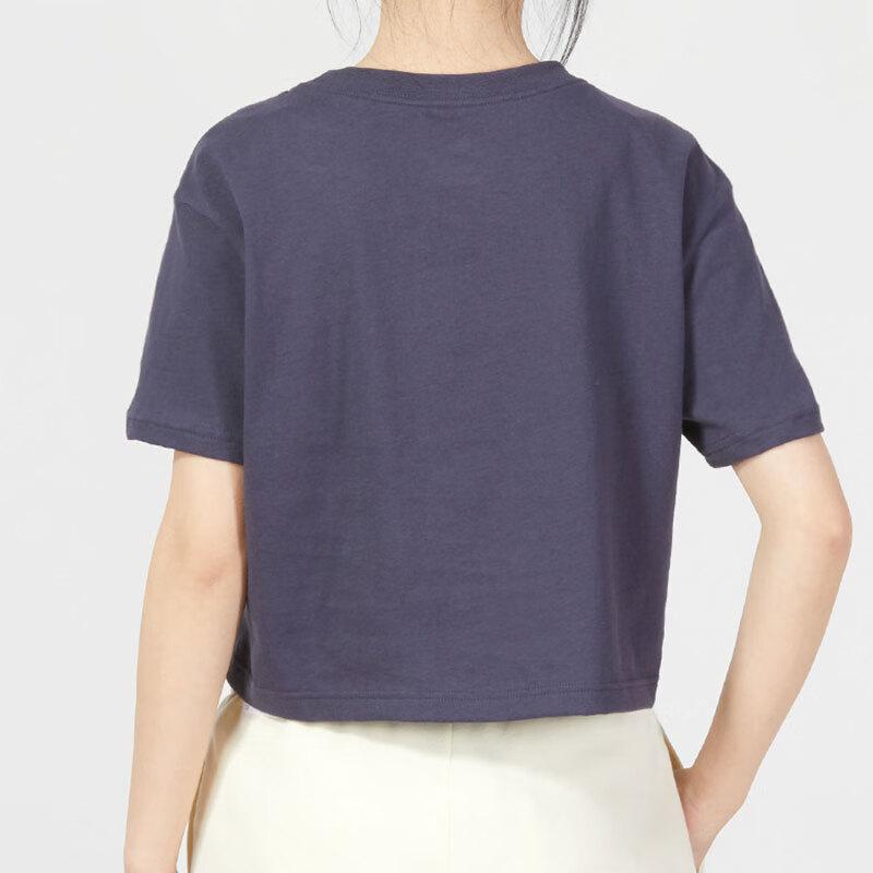 New Nike Sportswear Essentials Series Crop Tops Women's Purple BV6176-015