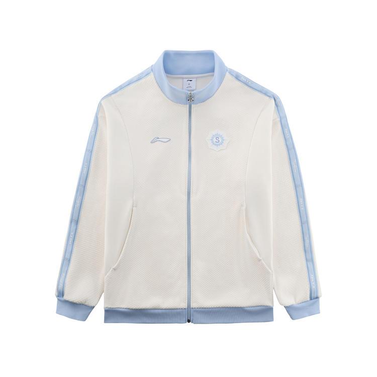 

Серия для настольного тенниса Li Ning Толстовка унисекс свободного кроя с воротником-стойкой, молнией и цветными блоками AWDVF31-1 XXL