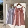 Girls Summer Floral Spaghetti Strap Dress Sleeveless Kids Vest Dress Sweet Princess Children Clothing
