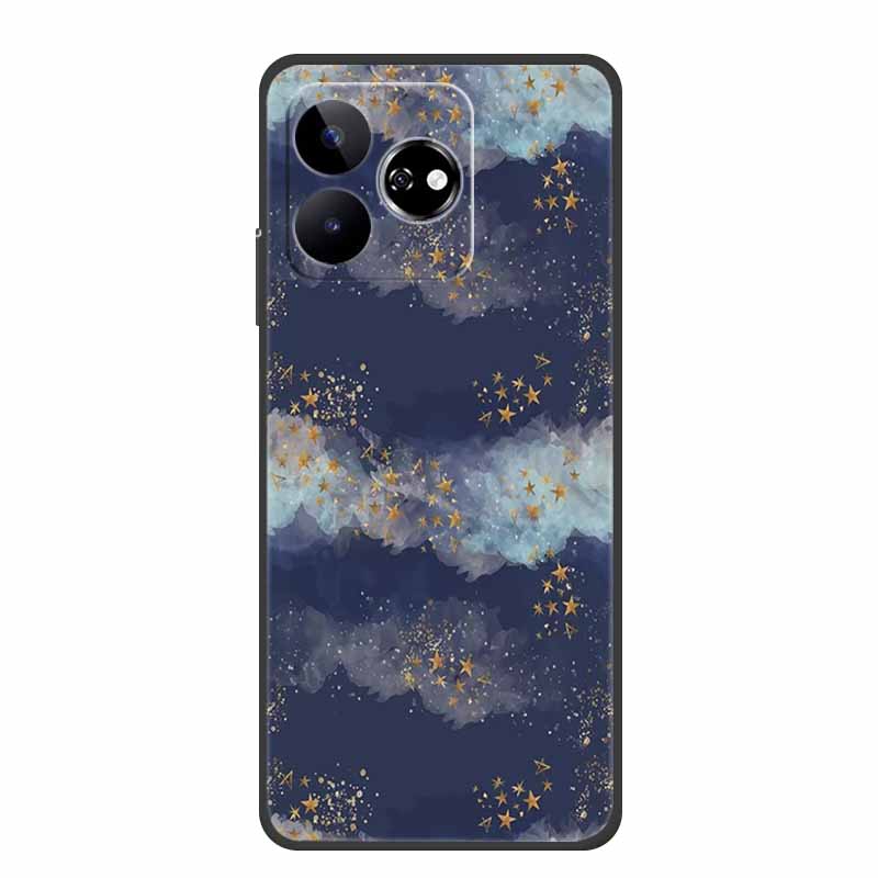For ZTE Blade V60 Case 6.72" Marble TPU Soft Silicone Back Cover Phone Cases for ZTE Axon 60 4G Protector Cute Mica Painted etui