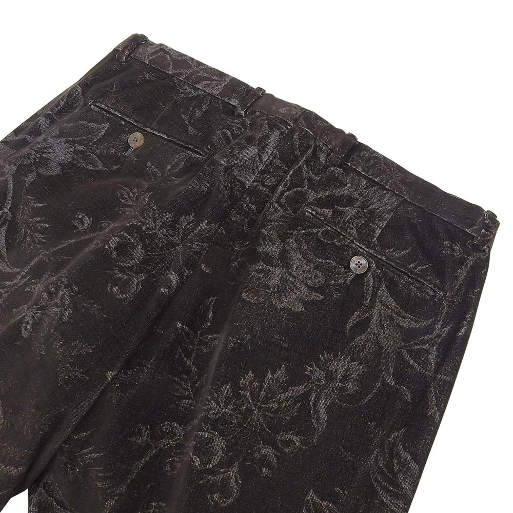 Gucci Botanical Print Cotton Pants, Men's, Charcoal Gray, Size 46, 75KJF2 Bottoms 46 Charcoal grayUsed