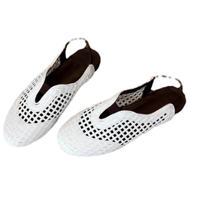 Fashion Women's Sandals Designer Flats Casual Shoes Summer Slingback Woman Slippers 2025 Walking Flip Flops New Designer Slides Mujer