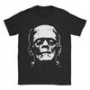 Frankenstein T-Shirts Horror Halloween Monster Novelty Cotton Tees Round Neck Short Sleeve T Shirts New Arrival Clothes