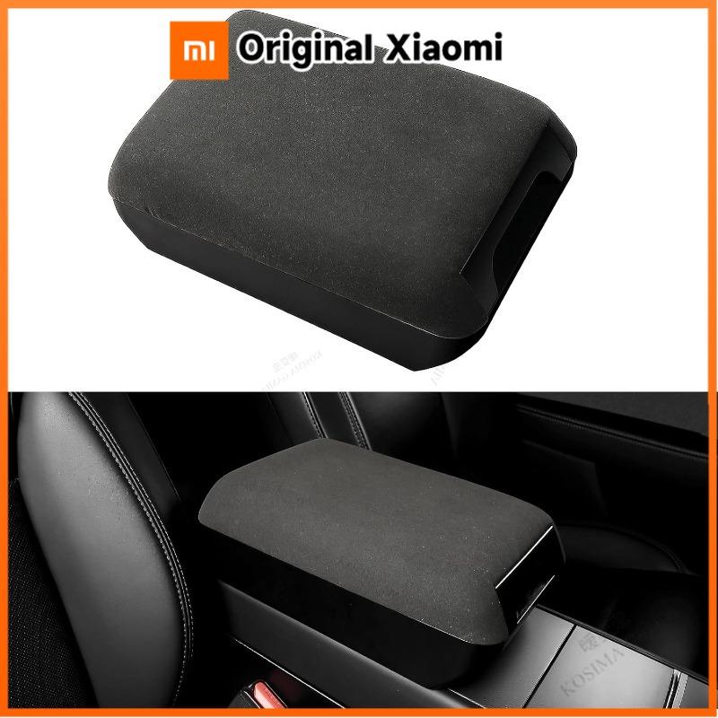 Xiaomi For Tesla Model Y Juniper 2025 2026 Suede Armrest Box Raised Storage Privacy Space Elbow Support Long Trip Durable Interior