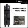 18Pin Power Window Switch 93570-1Y500 for Kia Picanto TA Morning 2011-2017 Window Control Button 93570-1Y200 Car Accessories