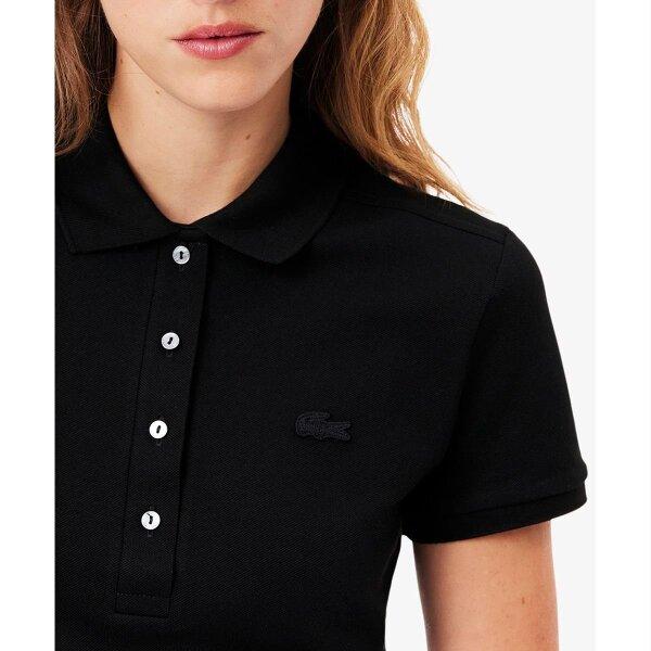 Lacoste Women L.12.d Slim FiT STreTch Mini Pique T shirT
