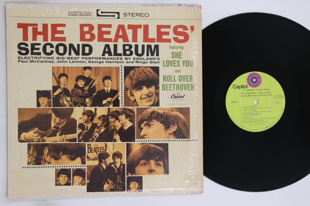 LP Record BEATLES - Beatles' Second Album ST2080 APPLE 1969 US Rock Used