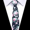 6 cm Florale Krawatte Niedliche Krawatte Mode Baumwollkrawatte Herren Damen