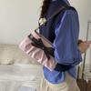 Korean Hot Girl Bow Studded Handbag Women Simple Design Sweet Shoulder Bag Ladies Elegant Fashion Underarm Purse Y2k Aesthetic