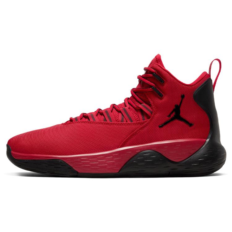 

new Jordan Super.Fly MVP Black Red 41