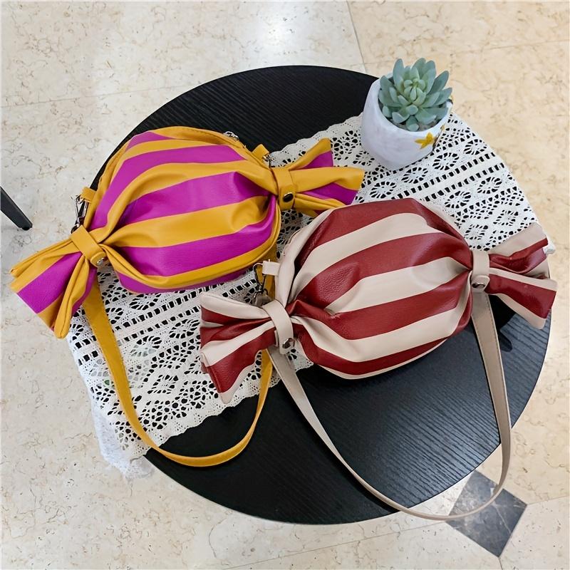 Sac à bandoulière pour femme Sac à bandoulière forme bonbon drôle
