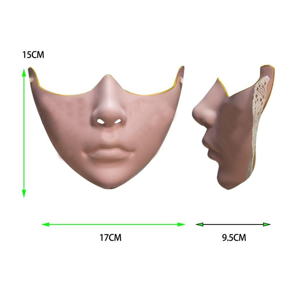 Retro ABS Masquerade Masks Cosplay Costume Mask Face Cover Women Men