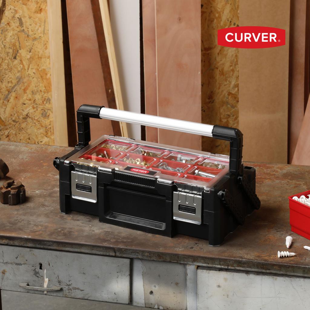 KETER Skrzynka Walizka Narzędziowa Organizer