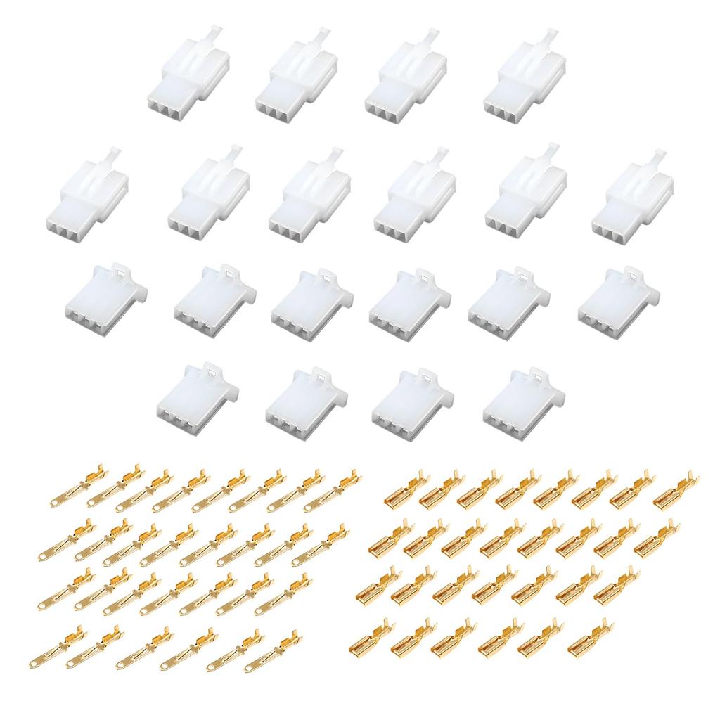 Solxion Coupler Terminals, Wiring, Waterproof Connectors, Couplers, Connection Connectors, 3 Poles, Crimping Electrical Wire