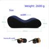 VaHppy "S" Shaped Inflatable Sofa Beds "Sex On Horseback" Individual Airbags Vibrating Undulating 150*61*50CM Handcuffs Included