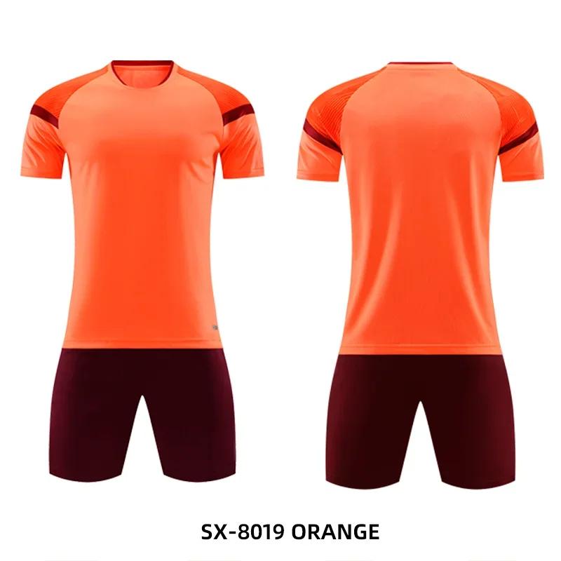 Adult Kids Football Jersey Men Boy Customize Soccer Uniforms Kit Futsal Sportswear Training Tracksuit Child