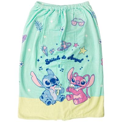 Wrap Towel L Size 80 X 120 Cm Disney Dearest Stitch MO479000 Approx.