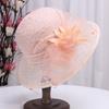 Vintage Summer Sun Hat with Bowknot - Fashionable Lace & Mesh Design, UV Protection, Perfect for Women's Outdoor Activities
