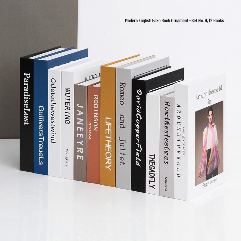 Minimalist Light Luxury Ceramic Bookend Ornament for Home Decor
