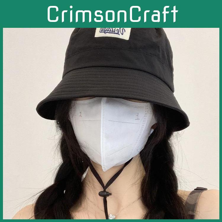 Versatile Four-season Breathable Quick-dry Fisherman Hat For Women In Black