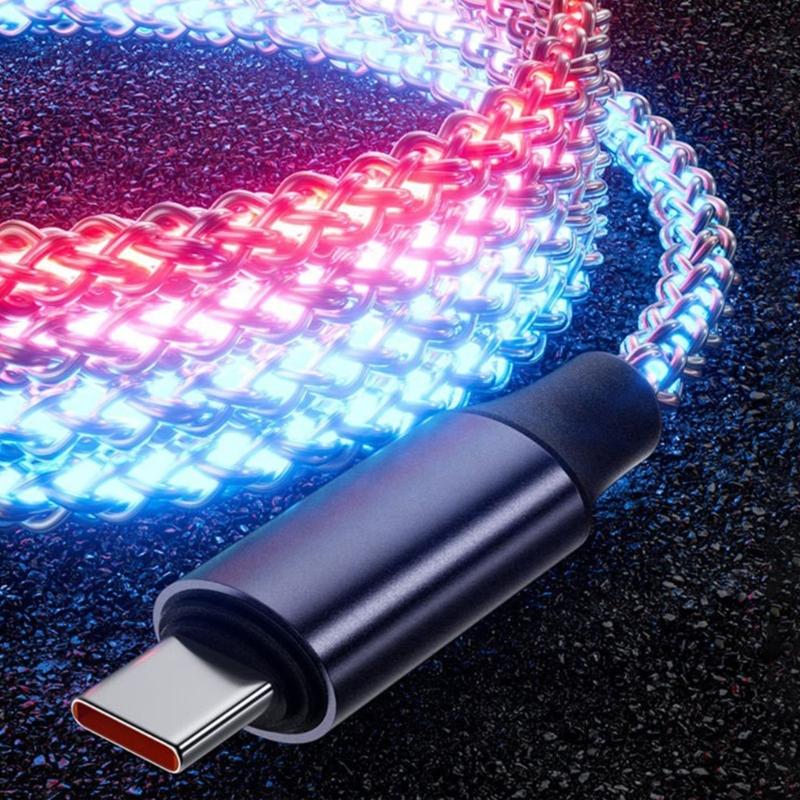 USB C To USB C Cable 66W Quick Charge 480Mbps Data Transfer Reinforced Fiber Braided Universal for Phone Tablet