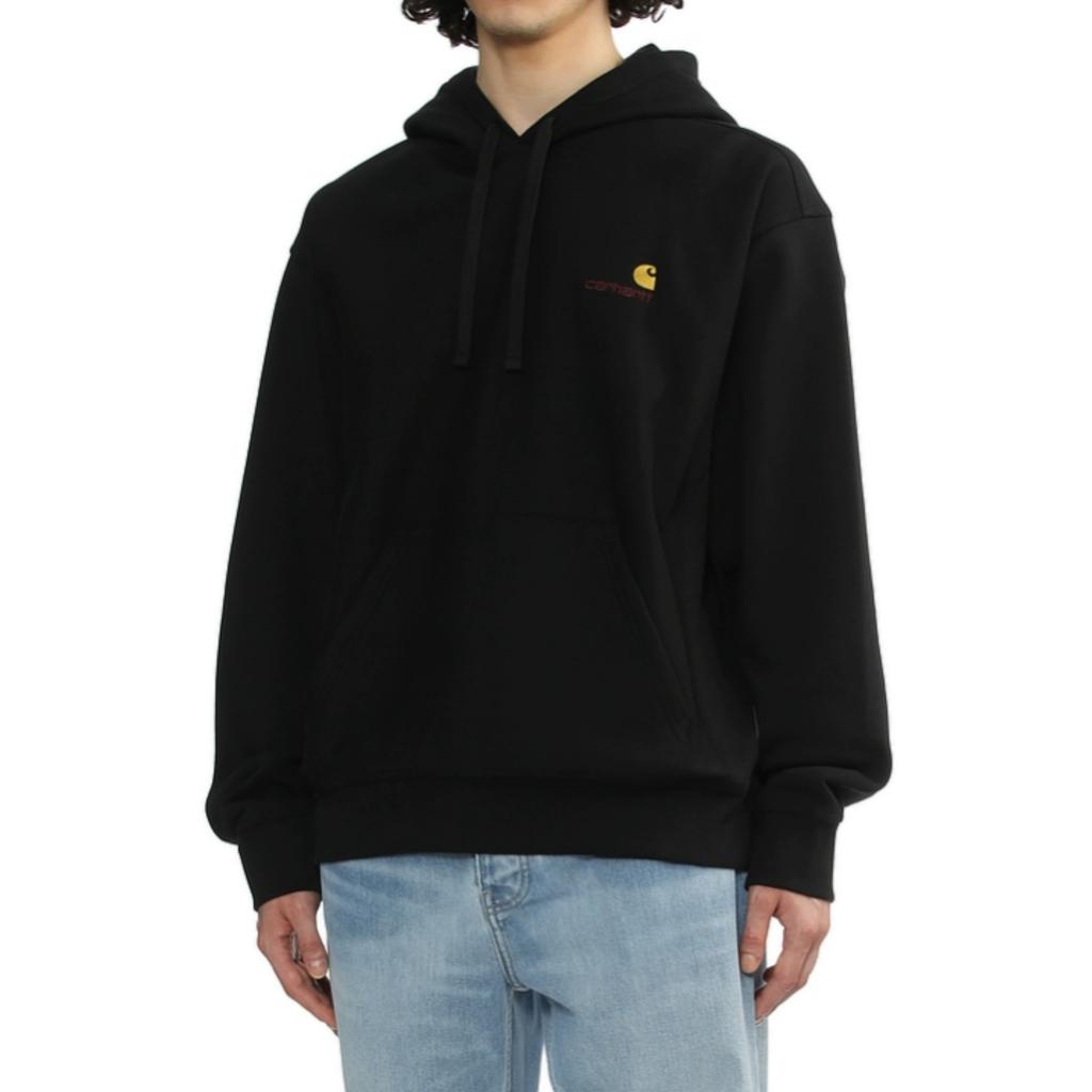 Carhartt WIP Embroidered Logo Drawstring Hoodie CHXSWI028279N-1