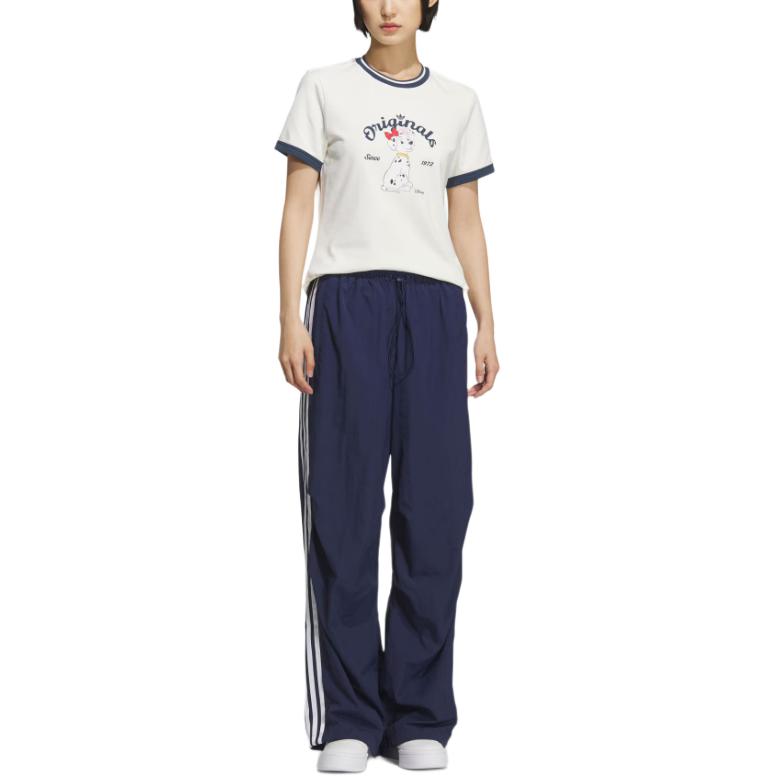 adidas Originals X Disney Dalmatian Ringer T-Shirt Women Tops KG6696
