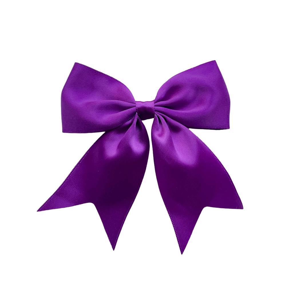 New Solid Color Ribbon Bows Hair Clip For Kids Girls Hairpins Barrettes Handmade Headwear Hair Accessories