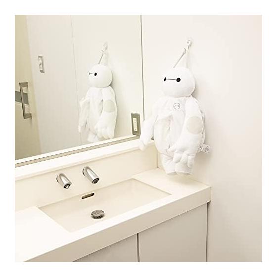 MORIPiLO Disney Tissue Case Hanging (Baymax Wall Hanging Tissue Box Cover) Note. 40cm Melting To the Touch Cute Car Goods Stuffed Animal Paper