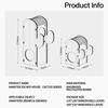 Wooden Hamster Cage for Small Pets, Cactus House, Squirrel Climbing Shelter, Rodents Hideout, Wooden Nest, Hamster Accessories,