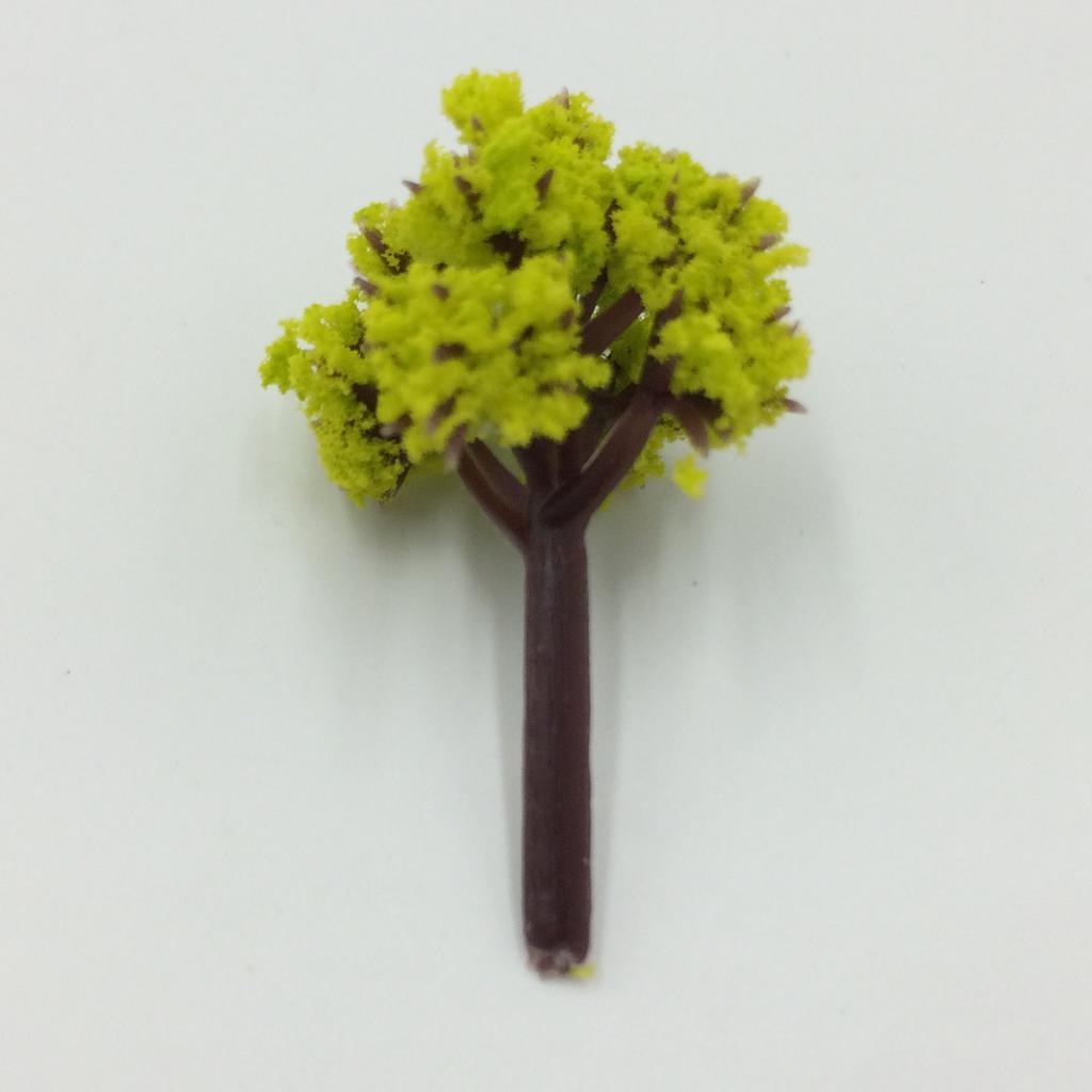 DauStage Forest for N Gauge and Architectural Available In 50 or 100 Colors 100 Trees, 3cm, Dioramas, Railways, Models, (15, Yellow-Green, Pieces)