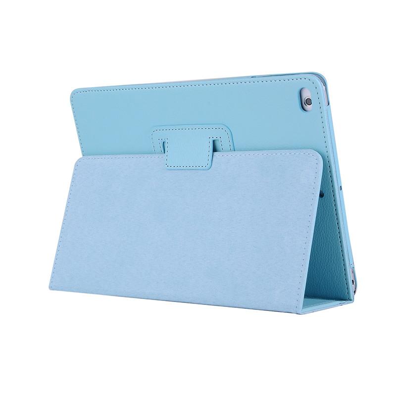 Capa para iPad 2017 2018 9.7 Slim Folding Stand Smart Cover Auto Wake PU Leather Case para iPad 6ª 5ª Geração Tablet Funda