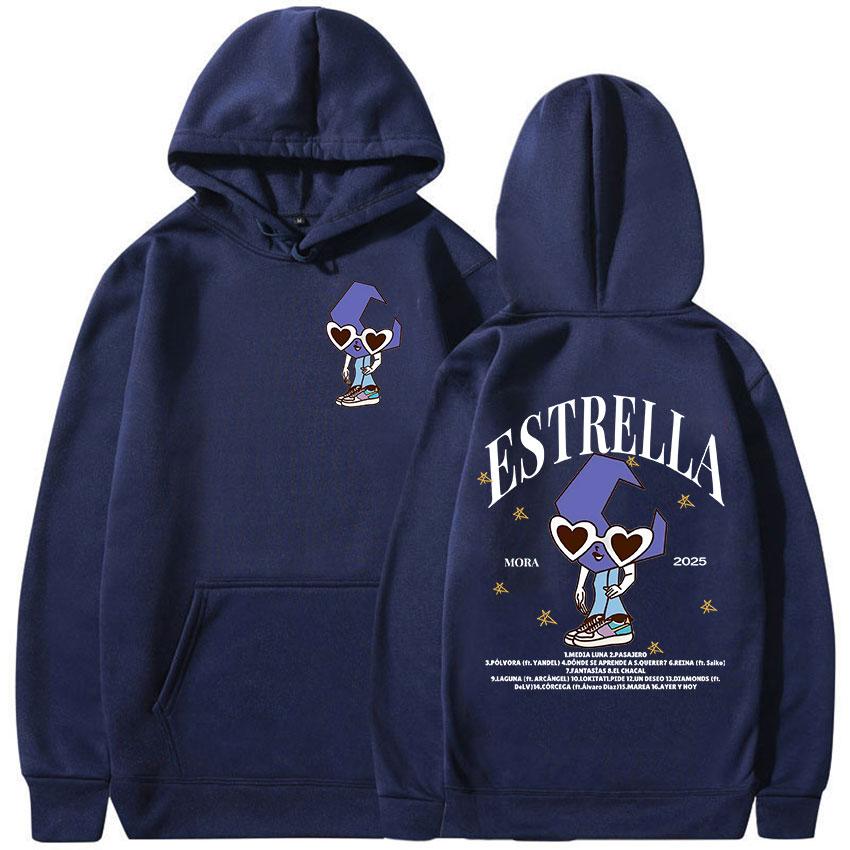 Singer Mora Tour  Fans Hoodie Men Women Loose Fleece Fashion Pullover Sweatshirt High Quality Autumn/Winter Oversized Hooded