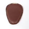 Brown Motorcycle Spring Solo Seat Saddle With Base And Nail For Motorcycle