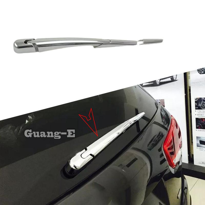 

Для Kia Sorento L 2015 2016 2017 2018 Автомобильный Детектор Стайлинг ABS Хром Заднее Стекло Дворник Форсунка Крышка Рамка Отделка Заднее Окно