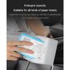 For Tesla Model 3/Y/X/S/3 Highland Car Tissue Holder Box Armrest Seat Back Napkin Center Console Storage Bag Silica Paper Holder