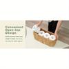 Toilet Paper Storage Basket, Toilet Paper Holder with Storage Coastal Bathroom Decor, Rattan Bathroom Accessories