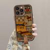 New Cartoon Brown Plaid Dachshund for Iphone11promax Apple 11 Protective Case 11 Mobile Phone Case