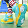 Autumn / Winter Leather Super Fiber Leather Children's Basketball Shoes Youth Casual Basketball Sports Shoes