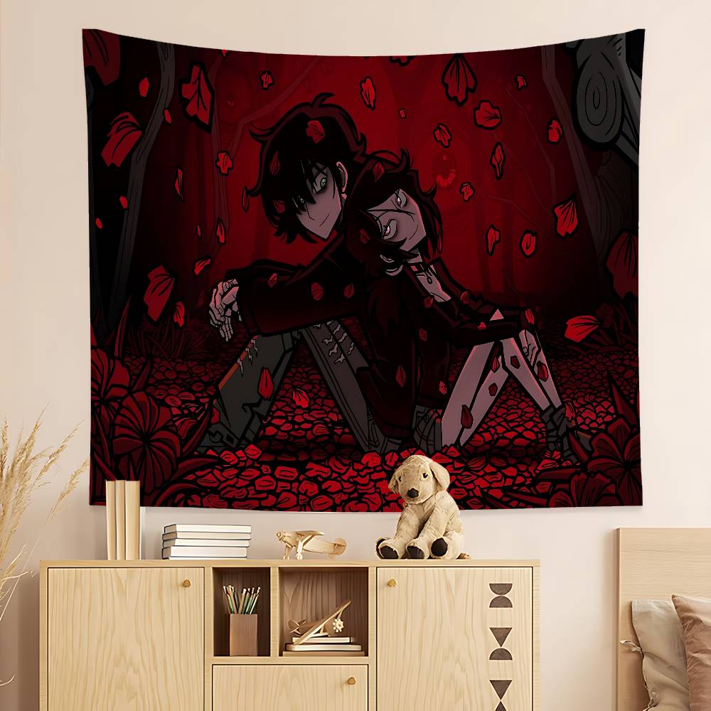The Coffin Of Andy And Leyley Game Printed Large Wall Tapestry Wall Hanging Decoration Household Decor Blanket